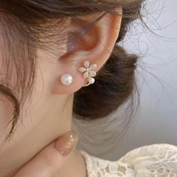 TheVineGirl Gold-Plated Stud Earrings-image-11