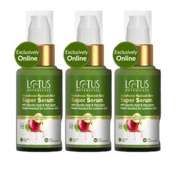 Lotus Botanicals Set Of 3 GlycoBoost Radiant Skin Super Serum With Red Apple - 30 ml Each-57