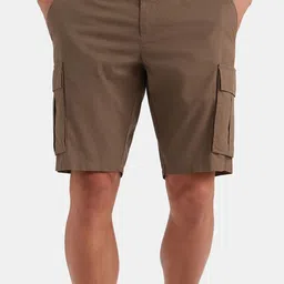 Jockey Men Super Combed Cotton Woven Straight Fit Cargo Shorts with Seven Pockets-MZ08-image-27
