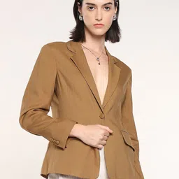 RAREISM Lapel Collar Casual Blazer-picture-48
