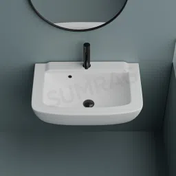 Washbasin for Bathroom Rectangular Wall Mounted Wash Basin Wall Hung Basin-picture-14