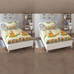 WELLNEST Microfiber Fitted Single Bedsheets-picture-32