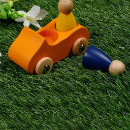LITTLE GINNIE Wooden Car with Dolls - Classic Toy Set-picture-24