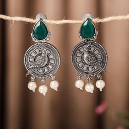 VENI Contemporary Drop Earrings-image-26