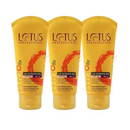 Lotus Professional Set Of 3 PHYTORx UV Screen Gel with SPF 30 - 80 g Each-32