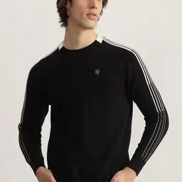 Iconic Mens Solid Pullover-image-21