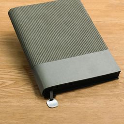 SWISS HORN Striped Leather Diary-image-59