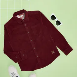 Pantaloons Junior Boys Opaque Casual Shirt-22