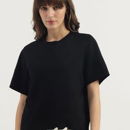 United Colors of Benetton Brand Logo Printed Extended Sleeves T-shirt-picture-20