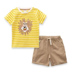 JusCubs Boys Graphic Printed T-shirt with Shorts-image-27