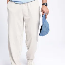 glitchez Melange Relaxed Track Pants-image-40