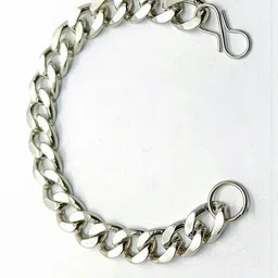 Dynamic Retail Global Men Silver-Plated Link Bracelet-image-57