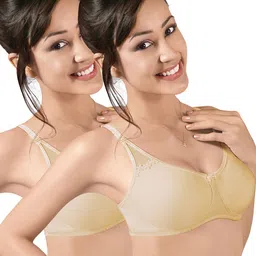 Sonari Pack of 2 Skin-Coloured Full Coverage Bras-image-13