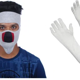 1Pc Mask and 1Pair Gloves Combo-image-17
