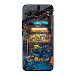 QRIOH Geometric Printed OnePlus Nord 4 5G Back Case Mobile Accessories-8