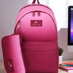 ECHOBOOMERS Unisex Embellished Backpack with Monster Key Fob-31