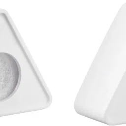 Interview Mic Logo Station for News Mic Microphone etc. Pack of 2 Mic Logo Station (White) Holder-27