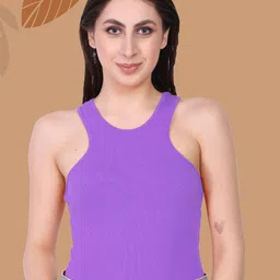 Moda Rapido Women Round Neck Tank Top-image-95