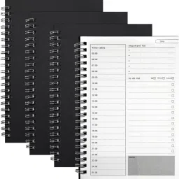 Time Management Manual to Do List Daily Planner Notepad A5 Planner Ruled 120 Pages-14