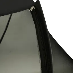 wafini Polyester Adults Washable High Quality Of Cotton Soft and Stretchable excellent fabric UNIQUE DESIGNING PRINTED BIG ZIPPER DOUBLE OVERLOCKING (Size: L: 7ft W: 3.5ft H: 3ft) Sit-in Free standing with one Side Slider Gate Mosquito Net For Single Bed Mosquito Net image 3