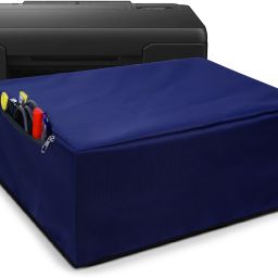Alifiya Nylon Printer Cover For Canon G570 Single Function Inktank Wi-Fi Color - Blue Printer Cover-picture-5