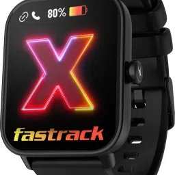 Fastrack Revoltt X-1.83'|Blazing Fast UI|Single Sync BT Calling|Calculator|In-built games Smartwatch-0