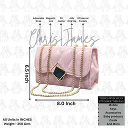 CLARIS JAMES PU Sling Bag image 5