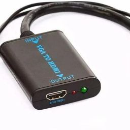 LipiWorld TV-out Cable VGA Male to HDMI Female 1080P Full HD Video Adapter Converter with USB Power Cable and 3.5 mm Audio Jack for PC Laptop Display Computer Mac Projector-26