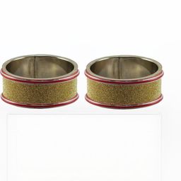 Vidhya Kangan Gold-Toned Stainless Steel Bangles-image-21