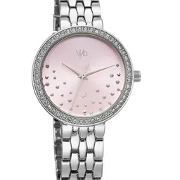 Fastrack Vyb 6.0 Starlet Women Dial & Stainless Steel Straps Analogue Watch FV60088SM01-picture-17