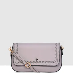 ESBEDA Women Solid Structured Sling Bag-image-12