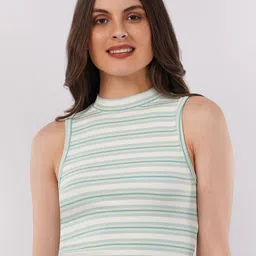 Nalax Designs Striped Applique Crop Top-picture-29