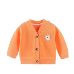 MOMISY Kids Printed V-Neck Cotton Cardigan-picture-55