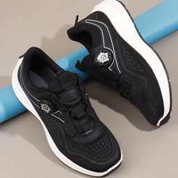 Lavie Women Textured Sneakers-16