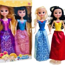 Baccha Party Beautiful Princess Sister Doll for Girls Set of 2-image-49