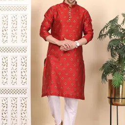Larwa Men Regular Kurta with Pyjamas Kurta Sets-picture-2