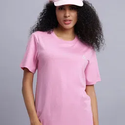 Converse Unisex Solid Round Neck Cotton T-shirt-image-69