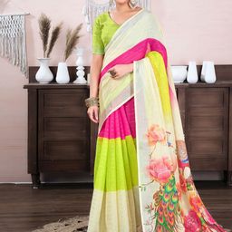 DIVASTRI Woven Design Zari Saree-picture-28