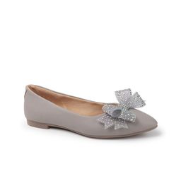 CORSICA Women Pointed Toe Ballerinas Flats With Bow-6