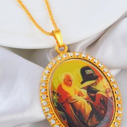 MEMOIR Gold-Plated Pendants with Chains-image-86