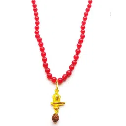 RAVIOUR LIFESTYLE Beaded Contemporary Pendant with Chain-image-33