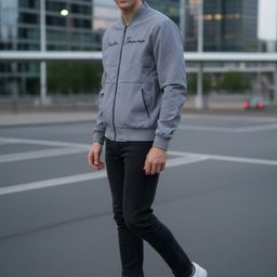 Roadster Men Windcheater Biker Jacket-picture-30