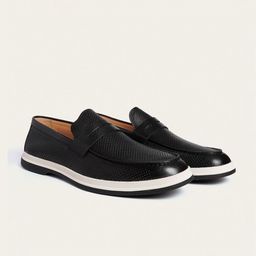 Eletto Brun Men Leather Formal Slip-Ons-image-86