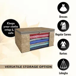 Kuber Industries Brown Set of 6 Regular Drawer Organiser Organisers image 4