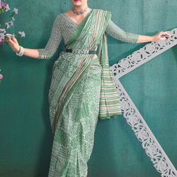 Mitera Paisley Bagru Saree-image-62
