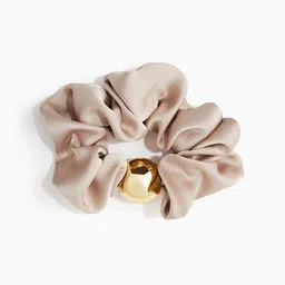 H&M Bead-Detail Satin Scrunchie-image-96