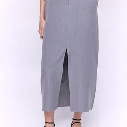 COVER STORY Straight Midi Slit Skirt-image-53