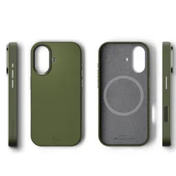 DailyObjects Leatherite MagSafe iPhone 16 Back Case image 5