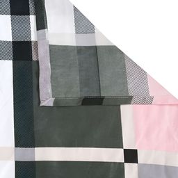 Aura Set of 6 Checked Printed Superfine Diwan Set image 2