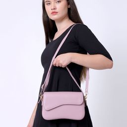 DAISY STAR Women Solid Crossbody Leather Sling Bag-image-98
